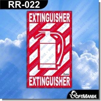Read full article Premade Sign - EXTINGUISHER VERSION 01