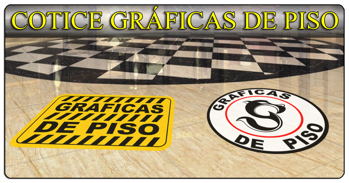 Cotiza tu Grafica de Piso (Floor Sticker) (506)2282-5122 / (506)2282-6211
