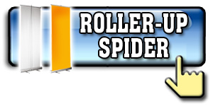 Cotizar Banners Roller-Up y Pie Araña (Spider Banner)