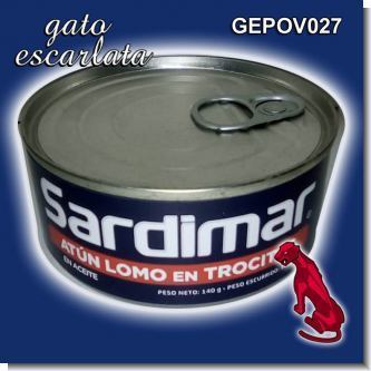 Read full article CANNED TUNA BRAND SARDIMAR MEDIUM CAN 140 GRAMS - 12 UNITS