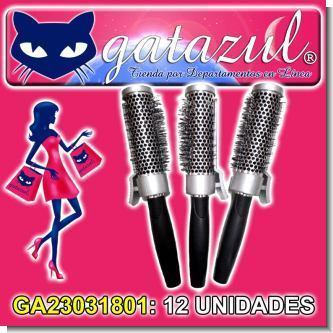 Read full article ROUND HAIR BRUSH WITH HOT DRY PRESS - 12 UNITS