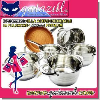 Lee el articulo completo OLLA ACERO INOXIDABLE 28 PULGADAS MARCA PREMIUM GARANTIA 25 ANOS