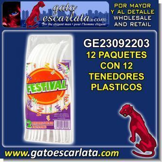Read full article DISPOSABLE PLASTIC FORKS BRAND FESTIVAL - 12 PACKS WITH 25 FORKS EACH