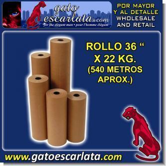 Read full article LINEAL METER KRAFT PAPER - ROLL 36 INCHES X 22 KILOGRAMS (540 METERS APPROXIMATELY)