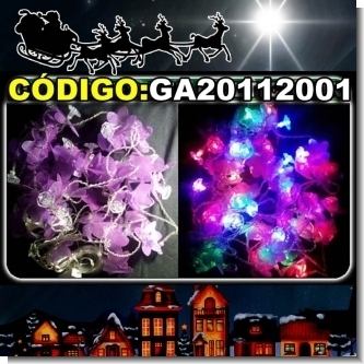 Lee el articulo completo LUCES DE NAVIDAD - FLORES LED MULTICOLORES
