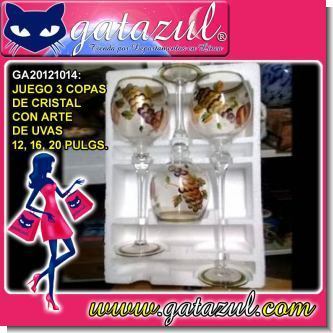 Read full article SET OF 3 GLASS CUPS WITH GRAPES ART 12, 16 AND 20 INCHES Read full article SET OF 3 GLASS CUPS WITH GRAPES ART 12, 16 AND 20 INCHES