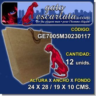 Lee el articulo completo BOLSA PARA REGALOS DE PAPEL KRAFT DE 24 X 28 - 19 X 10 CENTIMETROS - 12 UNIDADES Lee el articulo completo BOLSA PARA REGALOS DE PAPEL KRAFT DE 24 X 28 - 19 X 10 CENTIMETROS - 12 UNIDADES