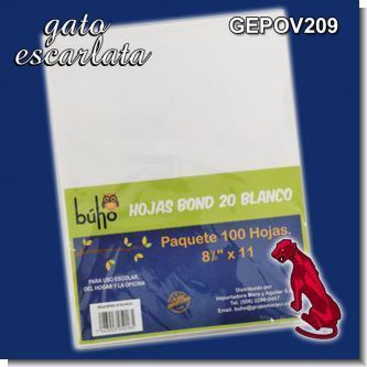 Lee el articulo completo HOJAS DE PAPEL BLANCO BOND 20 CARTA 8.5X11 PULGADAS - 12 PAQUETES DE 100 HOJAS CADA UNO