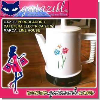 Lee el articulo completo PERCOLADOR Y CAFETERA ELECTRICA 2 EN 1