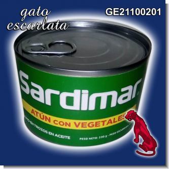 Read full article CANNED TUNA WITH VEGETABLES BRAND SARDIMAR BIG CAN 230 GRAMS - 12 UNITS