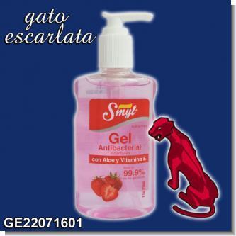 Lee el articulo completo ALCOHOL GEL ANTIBACTERIAL CON ALOE Y VITAMINA E MARCA SMYL - AROMA FRESA - 12 BOTELLAS DE 236 MILILITROS
