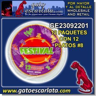 Read full article DISPOSABLE PLASTIC PLATES NUMBER 08 - DOZEN PACKAGES WITH 12 DISHES EACH