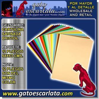 Lee el articulo completo CARTULINA SATINADA BRISTOL DE COLORES - PAQUETE 12 PLIEGOS DE 58X63 CENTIMETROS CADA UNO Lee el articulo completo CARTULINA SATINADA BRISTOL DE COLORES - PAQUETE 12 PLIEGOS DE 58X63 CENTIMETROS CADA UNO