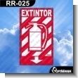 RR-025: Rotulo Prefabricado - Extintor Version 04