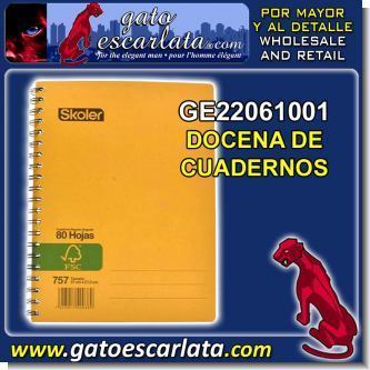 Lee el articulo completo CUADERNO DE RESORTE GRANDE DE 80 HOJAS - 12 UNIDADES