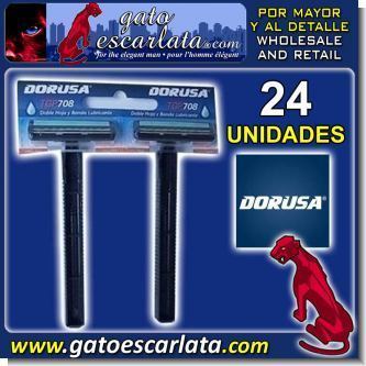 Read full article DISPOSABLE PLASTIC RAZOR PRESTOBARBA BRAND DORUSA - 24 UNITS