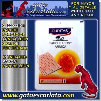 Read full article BIG FORTIFIED ARNICA POROUS PATCH BRAND LEON - 12 UNITS