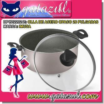 Read full article OPAQUE STEEL POT 26 INCHES BRAND IMUSA