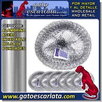 Read full article STAINLESS STEEL METAL SPONGE BAG OF 6 UNITS