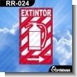 RR-024: Rotulo Prefabricado - Extintor Version 03